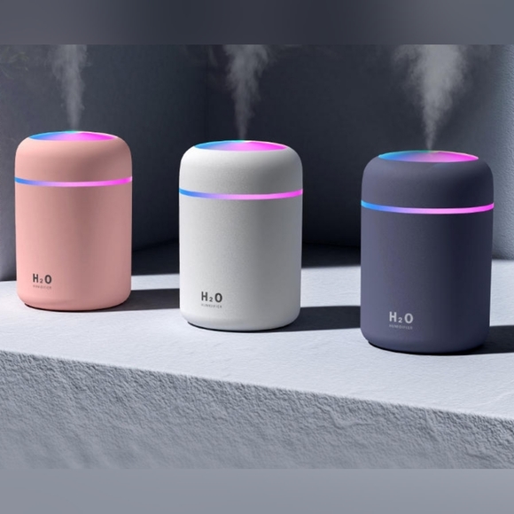 Portable 300ML Mini Cup Spray Humidifier with Night Light - Picture 5 of 5